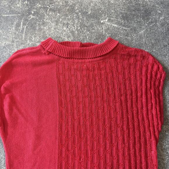 Vintage Bleyle Sweater Vest Skirt Culottes Set Womens 10 Knit Mod 70s Japan USA - Picture 6 of 16